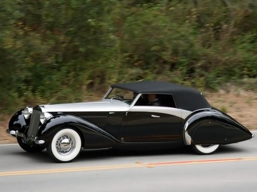 Delage D8 120 Cabriolet by Saoutchik '1938